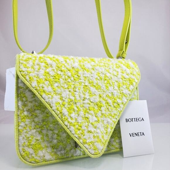 NWT$3,600 Bottega Veneta Signature Boucle Mount Chain Shoulder Seagrass Bag - Picture 8 of 16